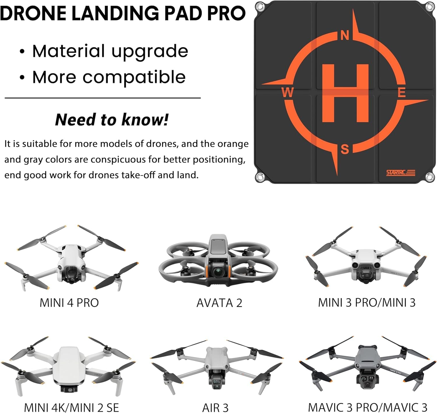 STARTRC Drone Landing Pad, Uni - Drone Landing Pad 评论和价格