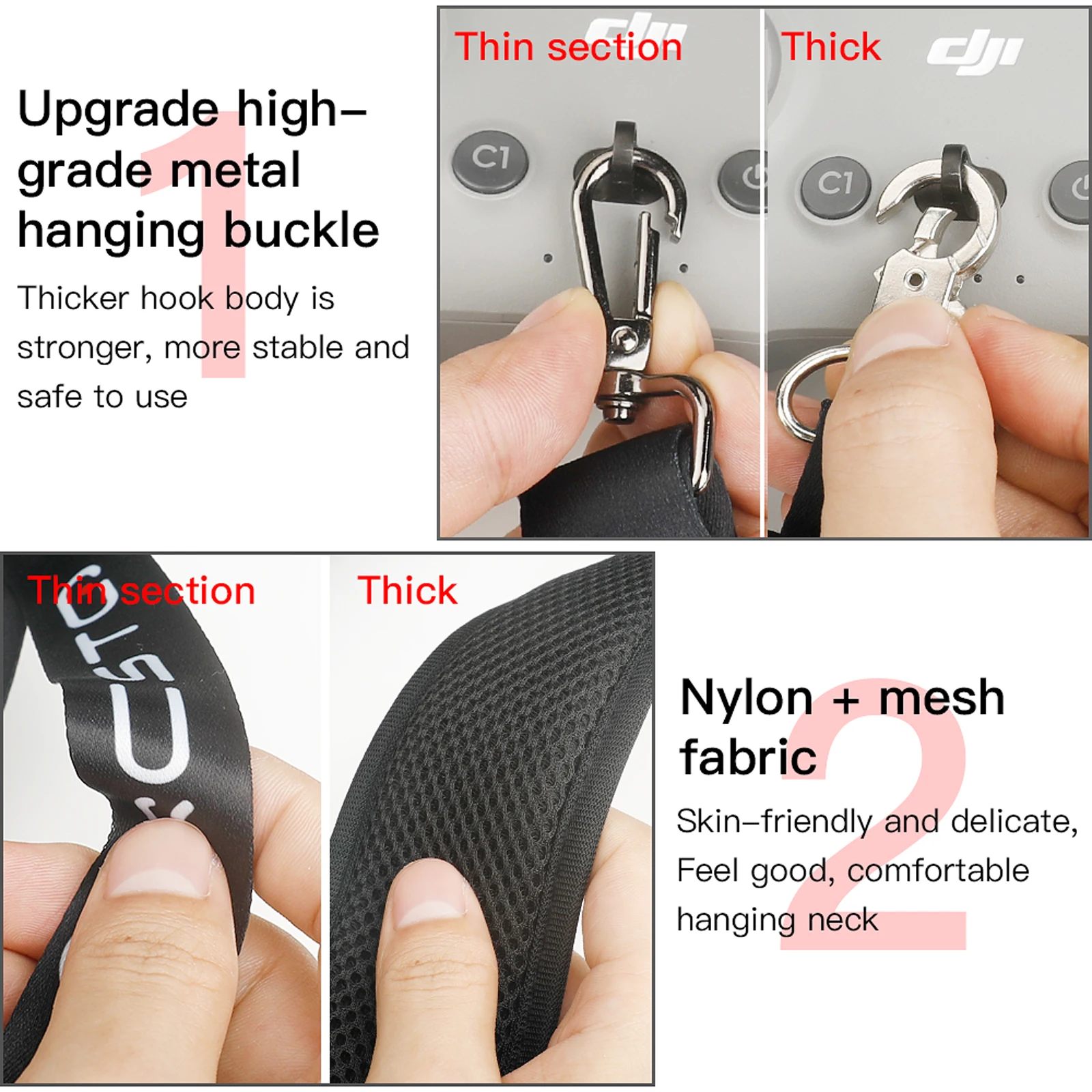 For DJI Avata Drone Lanyard Ne - Drone Neck Strap 评论和价格