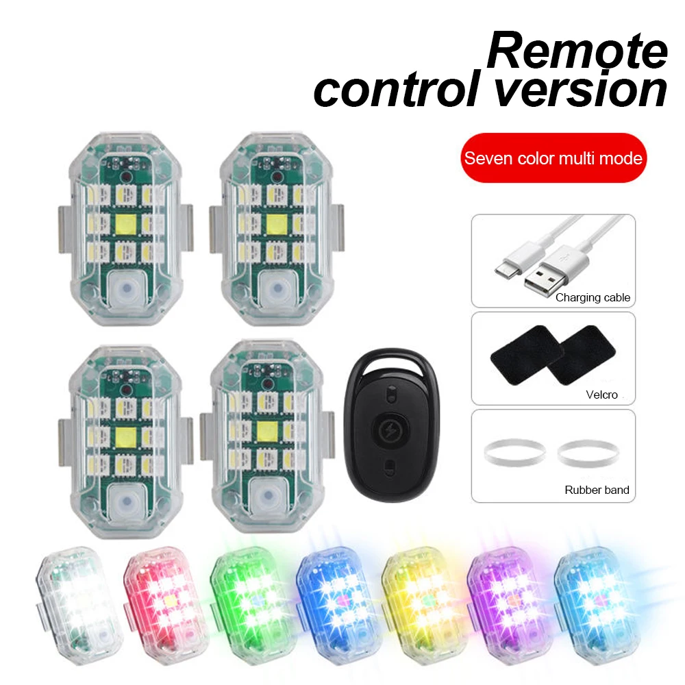 Wireless Remote Control LED Ai - Drone Strobe Light 评论和价格