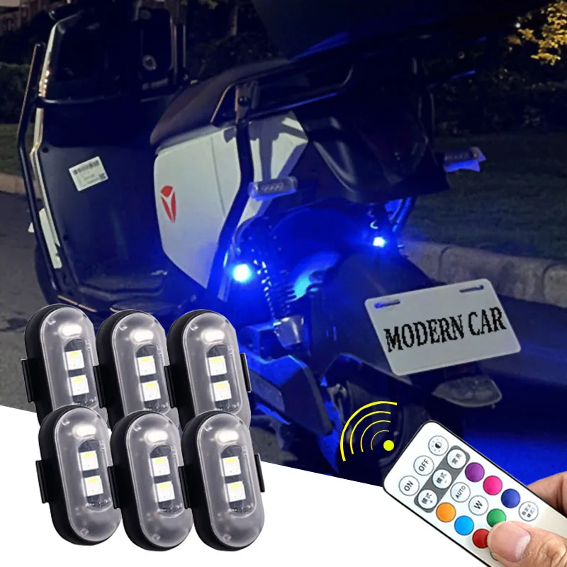 2/4/8Pcs Wireless Remote Contr - Drone Strobe Light 评论和价格