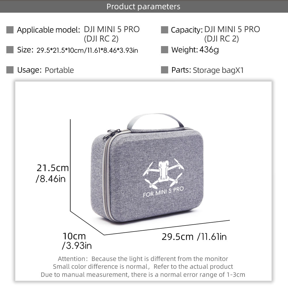 Storage Carry Case for DJI Min - Drone Controller Hood 评论和价格