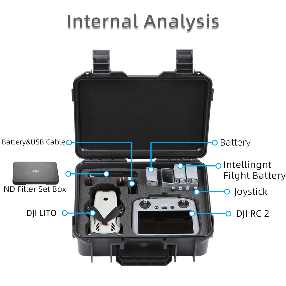 For DJI LITO 1 X1 Drone Hard S - Drone Controller Hood 评论和价格