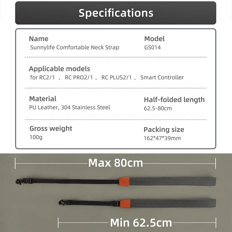 Lanyard For DJI RC/RC 2/ PRO/  - Drone Neck Strap 评论和价格