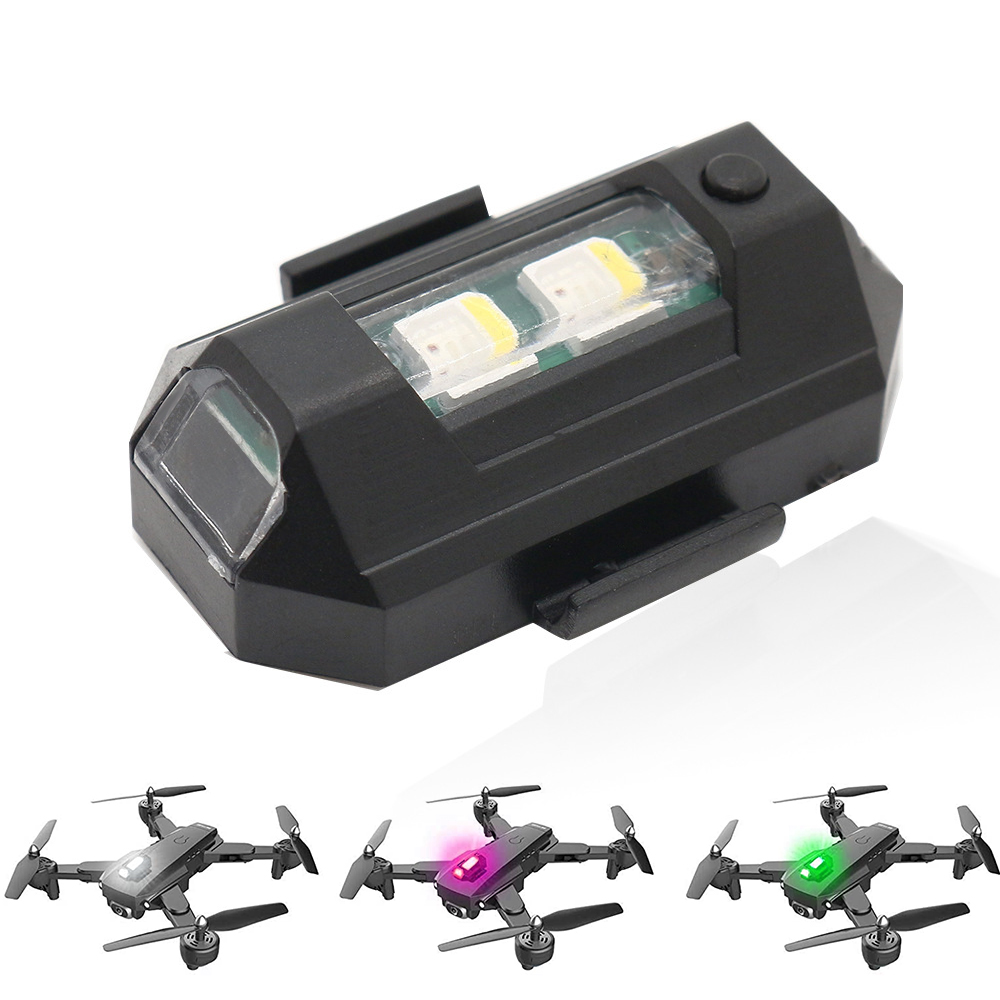 Motorcycle LED RGB Warning Lig - Drone Strobe Light 评论和价格