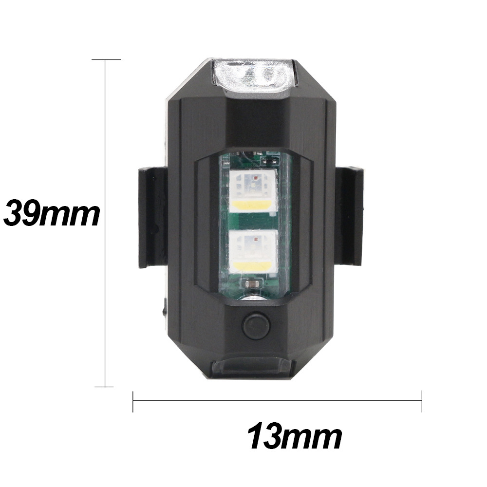 Motorcycle LED RGB Warning Lig - Drone Strobe Light 评论和价格